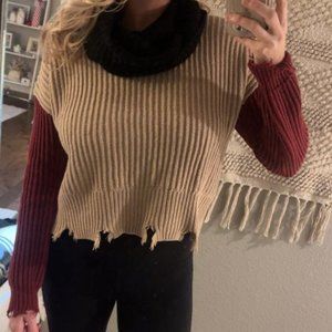 VICI Collection Multicolor Knit Sweater